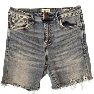 Dear John Frayed Hem Blue Jean Shorts size 29, Olivia High Rise